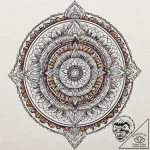 Alligator, concept art for tattoo, geometric… – tattoo sketch (№1752900004_0, 19.07.2025 04:40) — tattoovalue.net