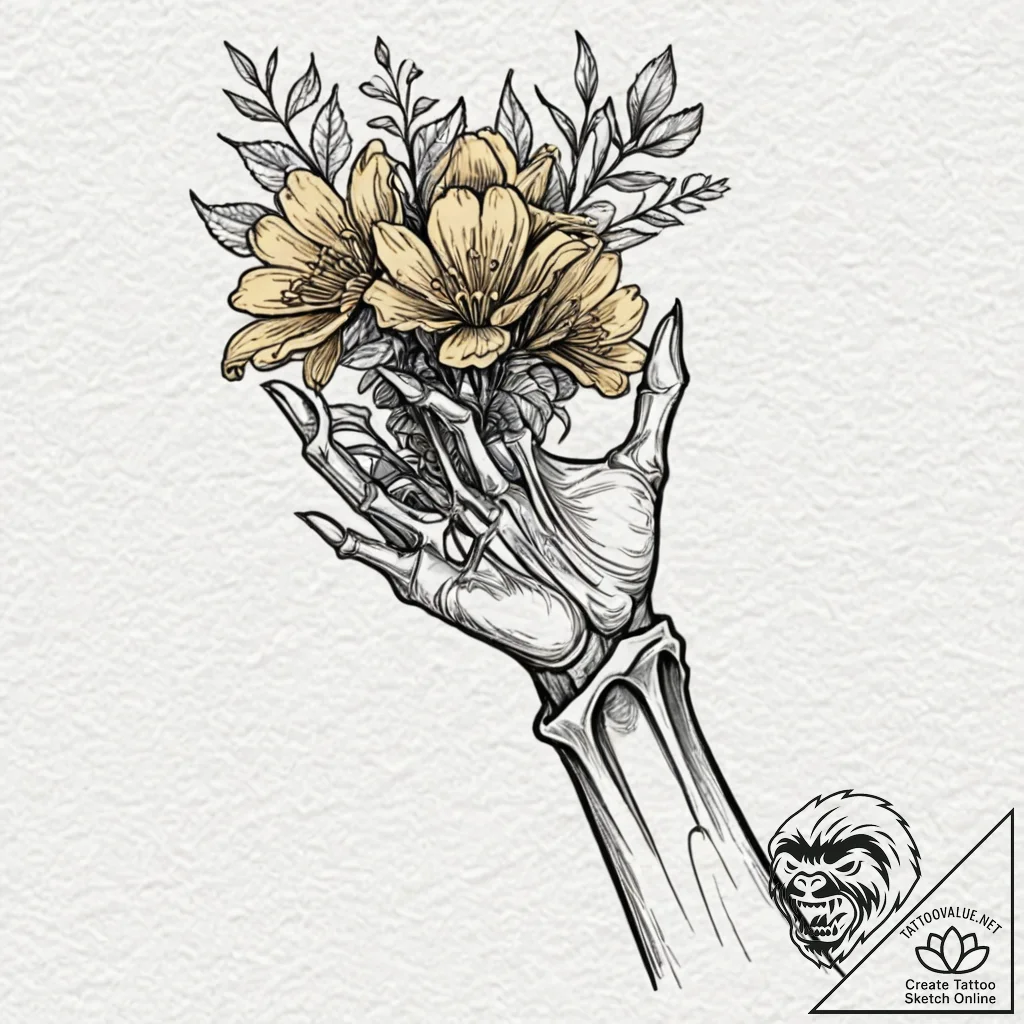 Tattoo sketch a fine line drawing of a human... - tattoo sketch (№1752900085_0, 19.07.2025 04:41) — tattoovalue.net