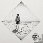 A sketch of the iconic final shot of the 400… – tattoo sketch (№1752901741_0, 19.07.2025 05:09) — tattoovalue.net