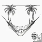 A photo taken from the perspective of someone… – tattoo sketch (№1752903231_0, 19.07.2025 05:33) — tattoovalue.net