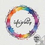 Tattoo sketch a simple ‘infinity loop’ in a c… – tattoo sketch (№1752905375_0, 19.07.2025 06:09) — tattoovalue.net