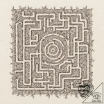 Tattoo sketch a labyrinth or maze, complex an… – tattoo sketch (№1752907117_0, 19.07.2025 06:38) — tattoovalue.net