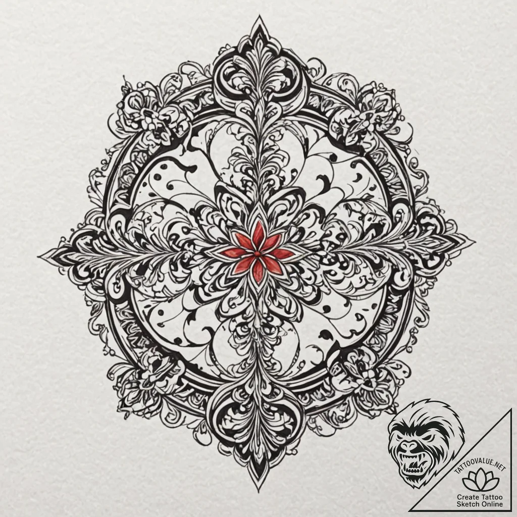 Tattoo sketch a puzzle piece that perfectly f... - tattoo sketch (№1752914726_0, 19.07.2025 08:45) — tattoovalue.net
