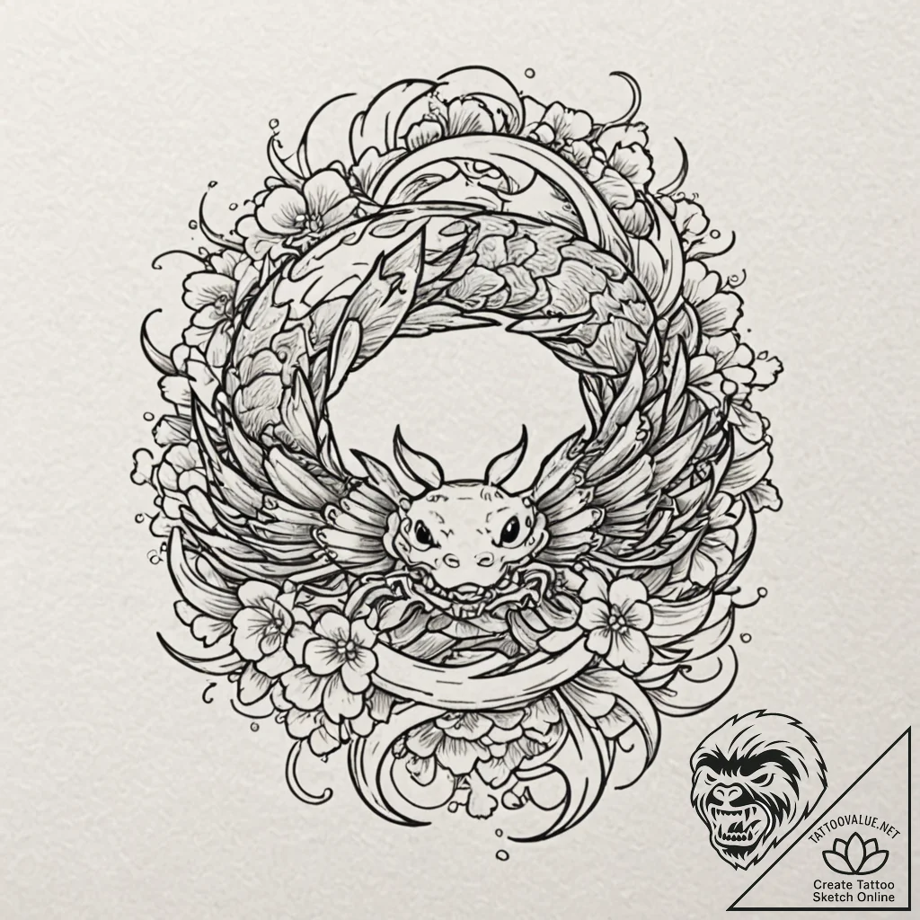 Tattoo design a cancer crab deconstructing in... - tattoo sketch (№1752916393_0, 19.07.2025 09:13) — tattoovalue.net