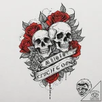 Tattoo design ‘lag’ with wavy, distorted text… – tattoo sketch (№1752918628_0, 19.07.2025 09:50) — tattoovalue.net