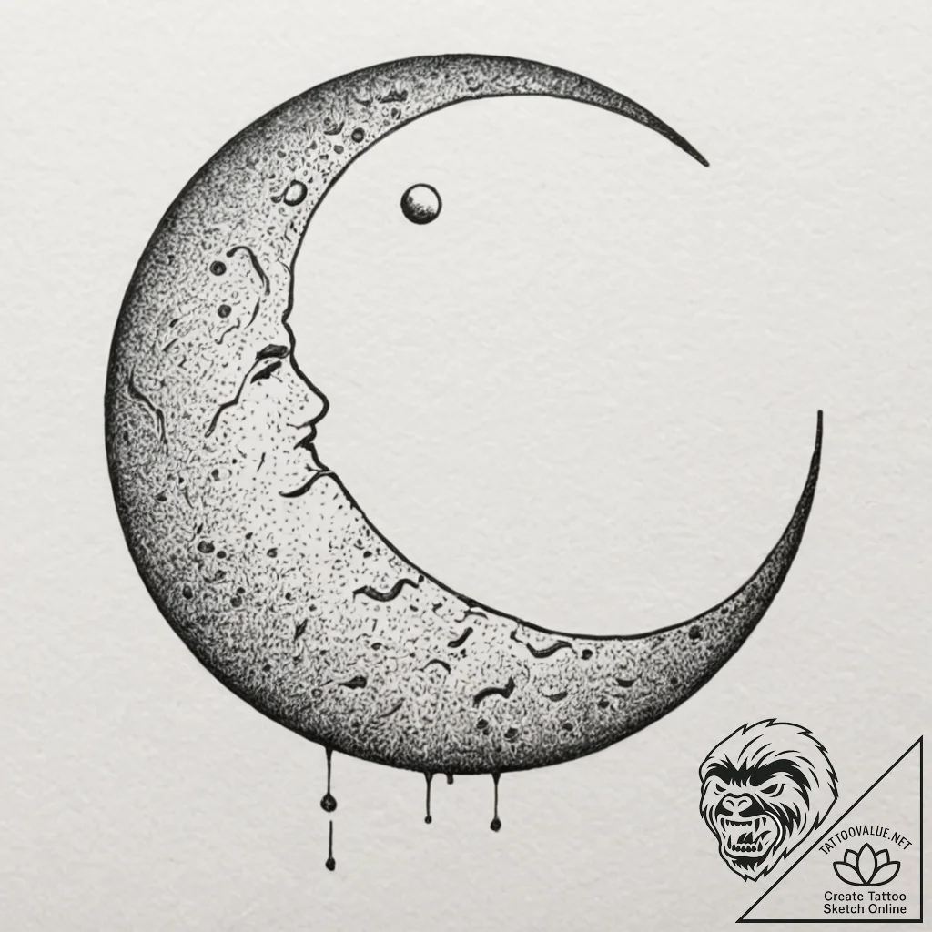 Tattoo sketch a subtle outline of the earth a... - tattoo sketch (№1752921348_0, 19.07.2025 10:35) — tattoovalue.net