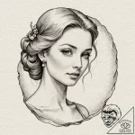Tattoo design a shimmering effect resembling… – tattoo sketch (№1752921679_0, 19.07.2025 10:41) — tattoovalue.net