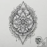 Tattoo design an abstract “respawn” animation… – tattoo sketch (№1752922751_0, 19.07.2025 10:59) — tattoovalue.net