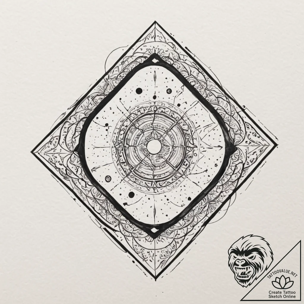 Tattoo sketch: a simple, clean design of svar... - tattoo sketch (№1752923499_0, 19.07.2025 11:11) — tattoovalue.net