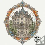 р“сђсѓрїрїр° 17: architectural & structural (… – tattoo sketch (№1752924992_0, 19.07.2025 11:36) — tattoovalue.net