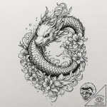 Tattoo sketch a single, elegant pearl., conce… – tattoo sketch (№1752931825_0, 19.07.2025 13:30) — tattoovalue.net