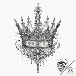 р“сђсѓрїрїр° 23: рљрѕсђрѕрѕрѕс‹рµ рё р¦р°сђсѓ… – tattoo sketch (№1752933743_0, 19.07.2025 14:02) — tattoovalue.net