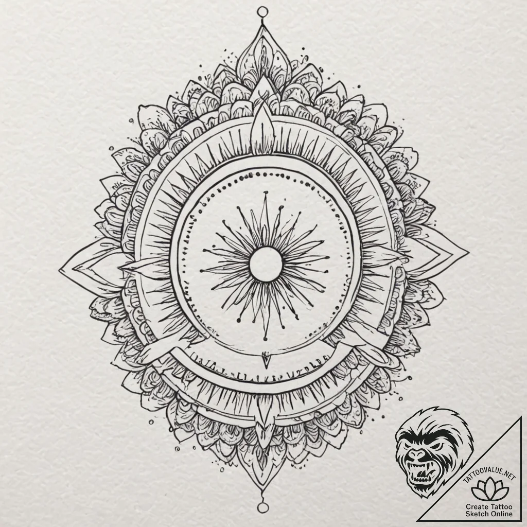 13 (number), tattoo sketch design, minimalist... - tattoo sketch (№1752935485_0, 19.07.2025 14:31) — tattoovalue.net