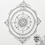 Tattoo sketch a small dotwork constellation r… – tattoo sketch (№1752937974_0, 19.07.2025 15:12) — tattoovalue.net