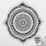 Car, concept art for tattoo, on a clean white… – tattoo sketch (№1752938305_0, 19.07.2025 15:18) — tattoovalue.net