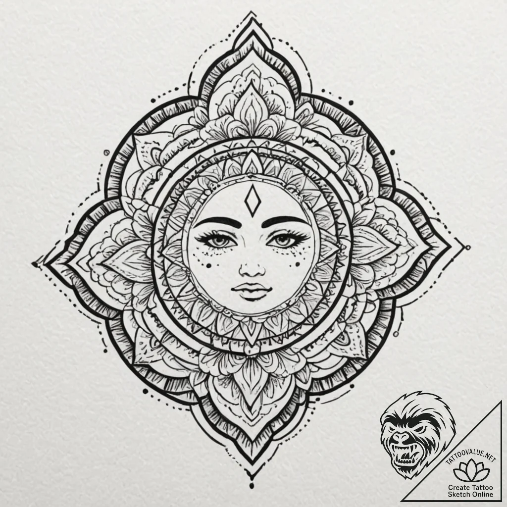 Tattoo design a classic 8-bit character's fac... - tattoo sketch (№1752939879_0, 19.07.2025 15:44) — tattoovalue.net
