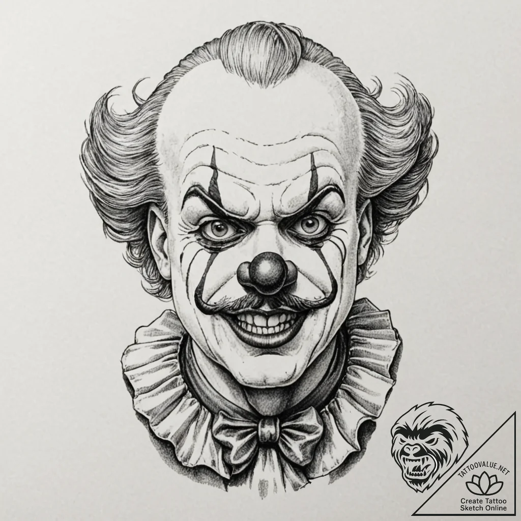 A neo-traditional portrait of captain spauldi... - tattoo sketch (№1752941958_0, 19.07.2025 16:19) — tattoovalue.net