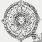 Tattoo sketch a zodiac glyph drawn in a uniqu… – tattoo sketch (№1752942890_0, 19.07.2025 16:34) — tattoovalue.net