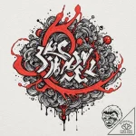 Tattoo sketch an abstract representation of f… – tattoo sketch (№1752943823_0, 19.07.2025 16:50) — tattoovalue.net