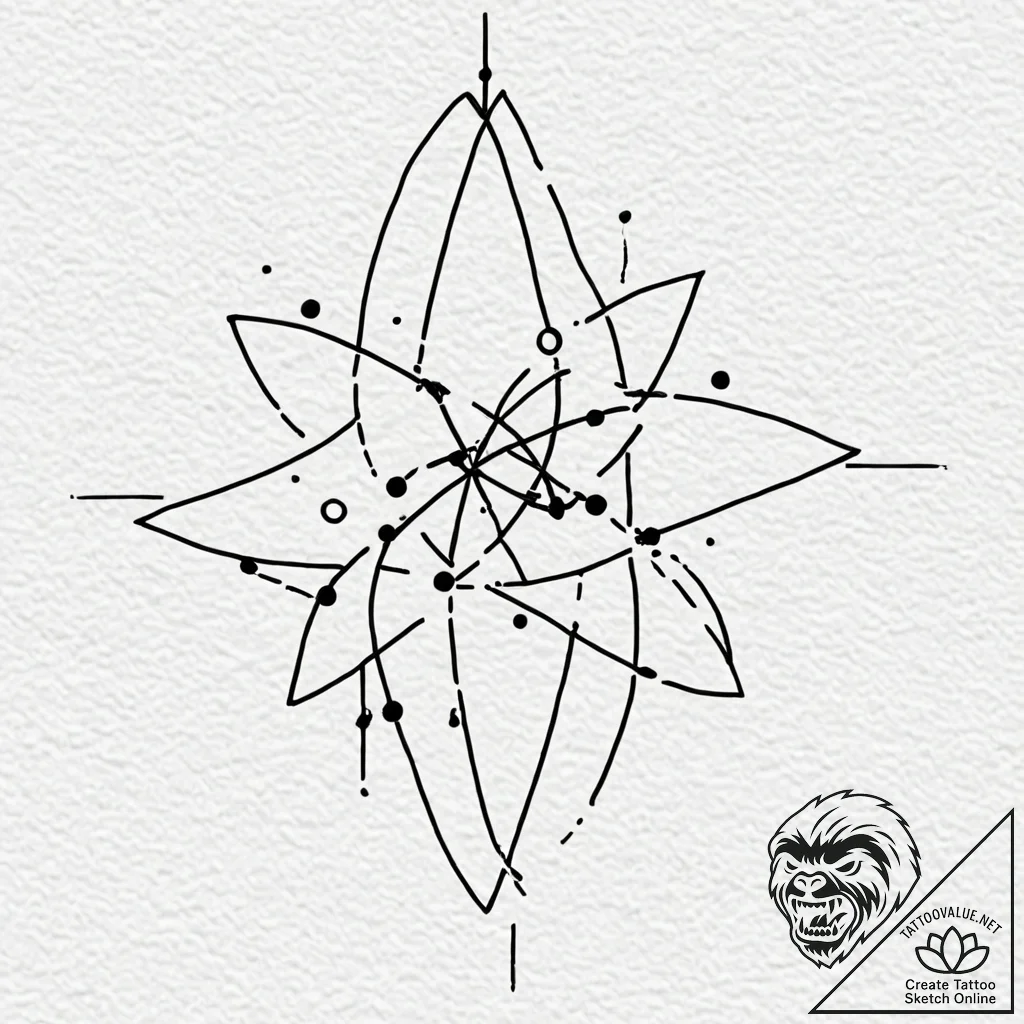 Tattoo design a "perfect game" symbol like a... - tattoo sketch (№1752946238_0, 19.07.2025 17:30) — tattoovalue.net