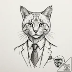 A sketch of baron humbert von gikkingen from… – tattoo sketch (№1752947344_0, 19.07.2025 17:49) — tattoovalue.net