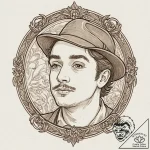A sketch of charlie kelly’s “pepe silvia” con… – tattoo sketch (№1752949119_0, 19.07.2025 18:18) — tattoovalue.net