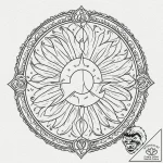 Tattoo sketch: an ornamental tattoo design ba… – tattoo sketch (№1752949372_0, 19.07.2025 18:22) — tattoovalue.net