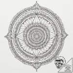 Tattoo design a stylized “press any key” mess… – tattoo sketch (№1752949624_0, 19.07.2025 18:27) — tattoovalue.net