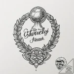 Tattoo sketch a championship trophy with intr… – tattoo sketch (№1752950047_0, 19.07.2025 18:34) — tattoovalue.net