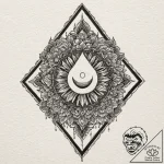 Tattoo sketch a subtle representation of inne… – tattoo sketch (№1752951061_0, 19.07.2025 18:51) — tattoovalue.net