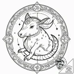 Tattoo design a zodiac animal with a specific… – tattoo sketch (№1752952750_0, 19.07.2025 19:19) — tattoovalue.net
