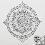 Ray, tattoo flash sheet design, geometric tat… – tattoo sketch (№1752956557_0, 19.07.2025 20:22) — tattoovalue.net