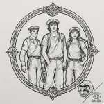 A neo-traditional tattoo of the main characte… – tattoo sketch (№1752961203_0, 19.07.2025 21:40) — tattoovalue.net