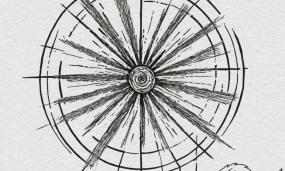 Tattoo design a laser beam cutting through a... - tattoo sketch (№1752961458_0, 19.07.2025 21:44) — tattoovalue.net