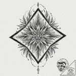 Tattoo design: a stylized representation of w… – tattoo sketch (№1752962048_0, 19.07.2025 21:54) — tattoovalue.net