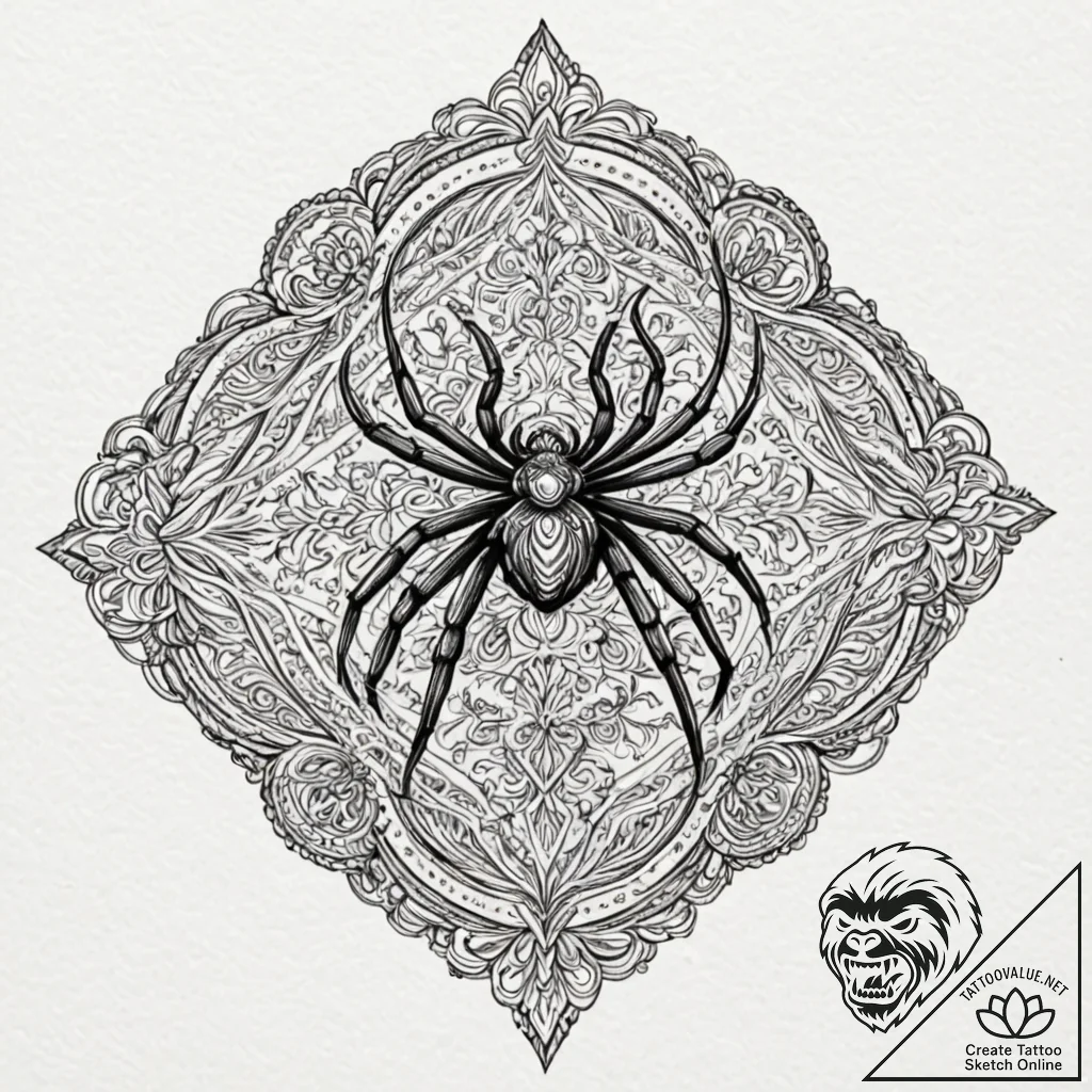 A neo-traditional tattoo of spider-ham,, arti... - tattoo sketch (№1752963738_0, 19.07.2025 22:22) — tattoovalue.net