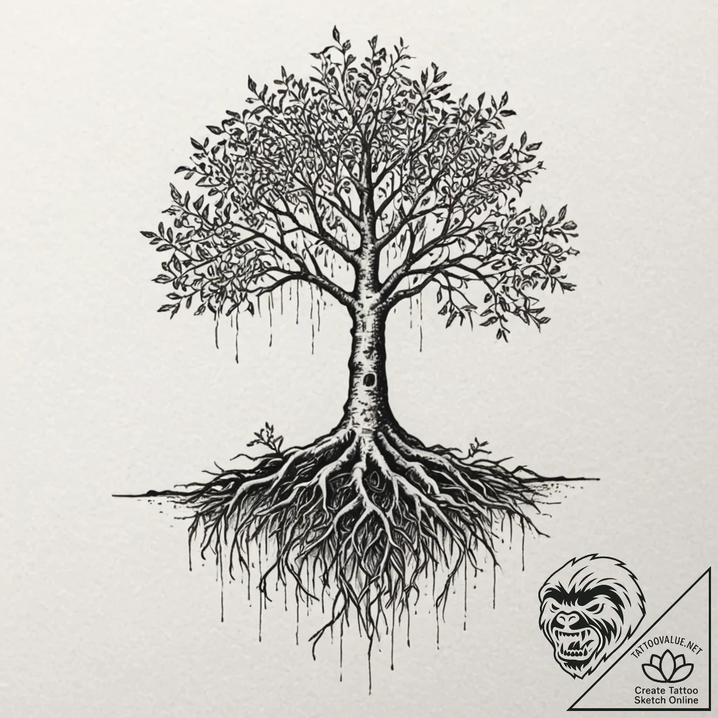 р“сђсѓрїрїр° 2: р”рµсђрµрісњсџ, рљрѕсђрѕрё рё... - tattoo sketch (№1752965173_0, 19.07.2025 22:46) — tattoovalue.net