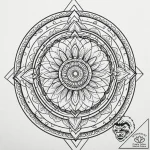 A sterile, modern operating room in a hospita… – tattoo sketch (№1752966270_0, 19.07.2025 23:04) — tattoovalue.net