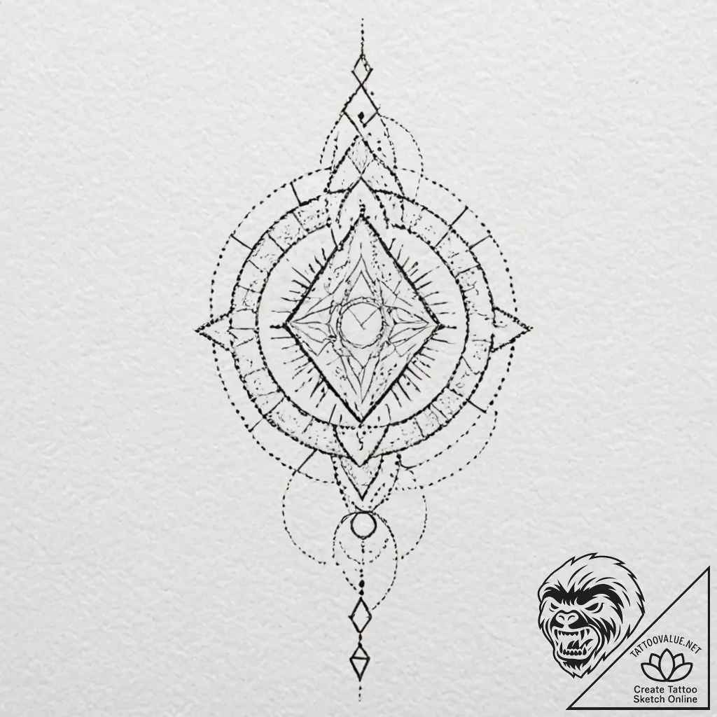 Tattoo design a single feather or leaf that s... - tattoo sketch (№1752968207_0, 19.07.2025 23:36) — tattoovalue.net