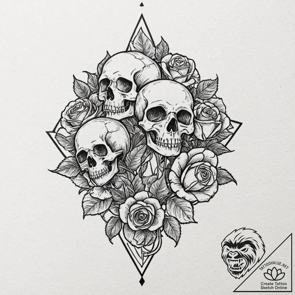 Timouse, tattoo drawing outline, black outlin... - tattoo sketch (№1752969894_0, 20.07.2025 00:04) — tattoovalue.net