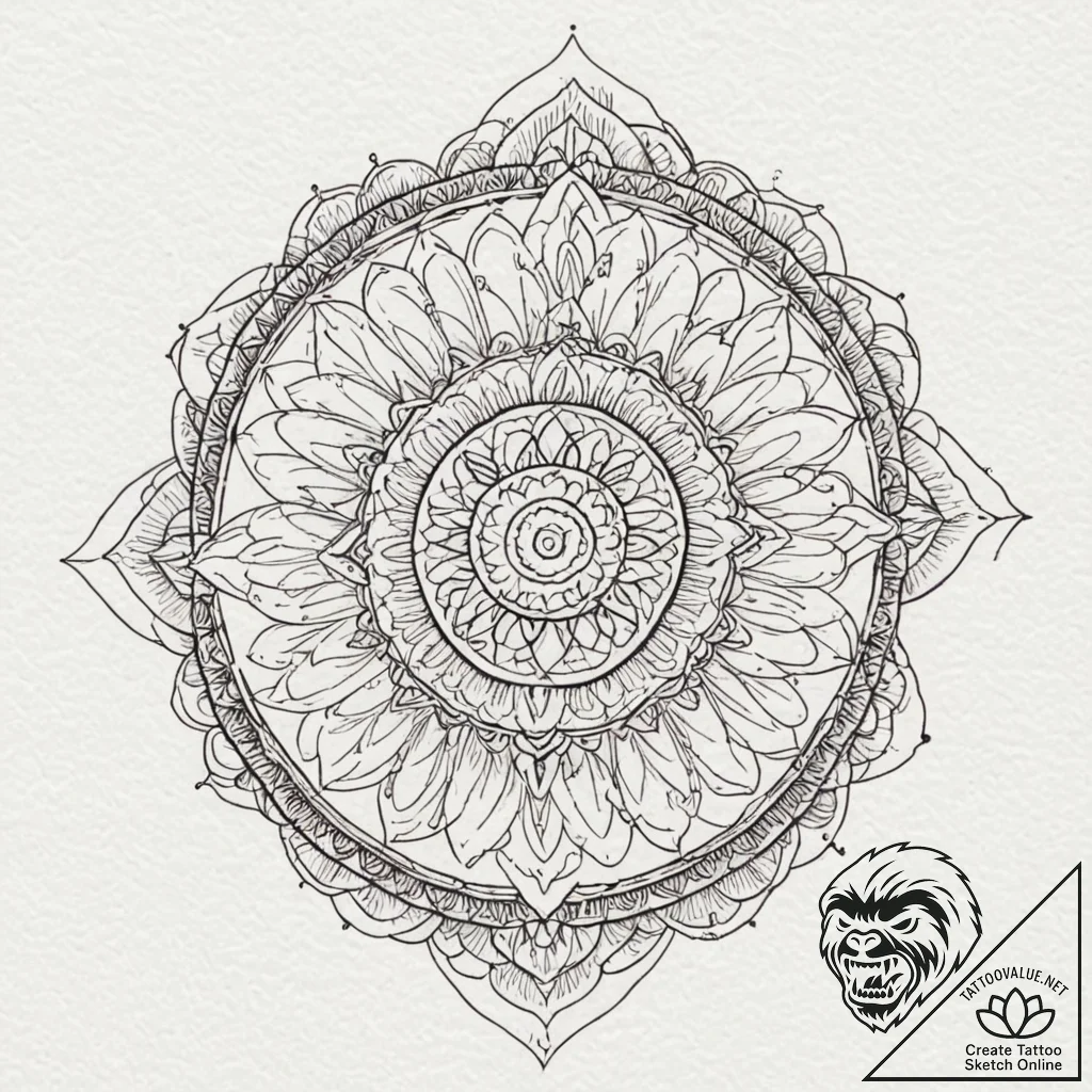 Netflix originals, concept art for tattoo, on... - tattoo sketch (№1752972763_0, 20.07.2025 00:52) — tattoovalue.net