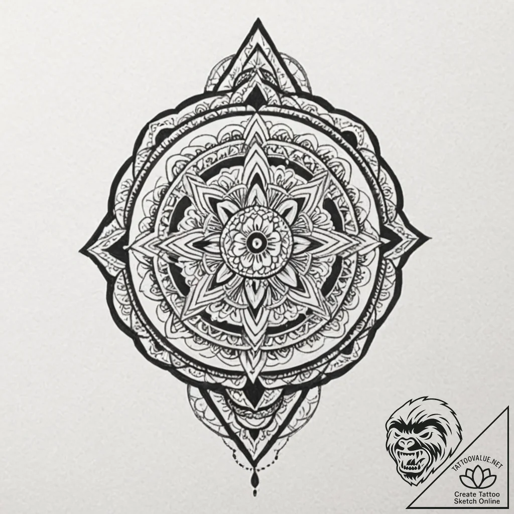 Tattoo design a single, minimalist zipper tha... - tattoo sketch (№1752974284_0, 20.07.2025 01:18) — tattoovalue.net