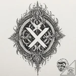 65. tattoo sketch: abstract black and gray wa… – tattoo sketch (№1752975803_0, 20.07.2025 01:43) — tattoovalue.net