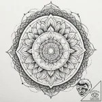 Tattoo sketch an abstract visualization of “i… – tattoo sketch (№1752979424_0, 20.07.2025 02:43) — tattoovalue.net