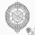 Tattoo design a fantasy scroll unfurling with… – tattoo sketch (№1752979845_0, 20.07.2025 02:50) — tattoovalue.net