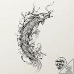 Tattoo design a whisper-thin silhouette of a… – tattoo sketch (№1752982461_0, 20.07.2025 03:34) — tattoovalue.net