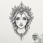 р“сђсѓрїрїр° 2: рўрірѕр±рѕрґрѕс‹рµ рё р”сѓс…р… – tattoo sketch (№1752982631_0, 20.07.2025 03:37) — tattoovalue.net
