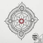 Tattoo sketch aquarius’s water-bearer, with u… – tattoo sketch (№1752982716_0, 20.07.2025 03:38) — tattoovalue.net