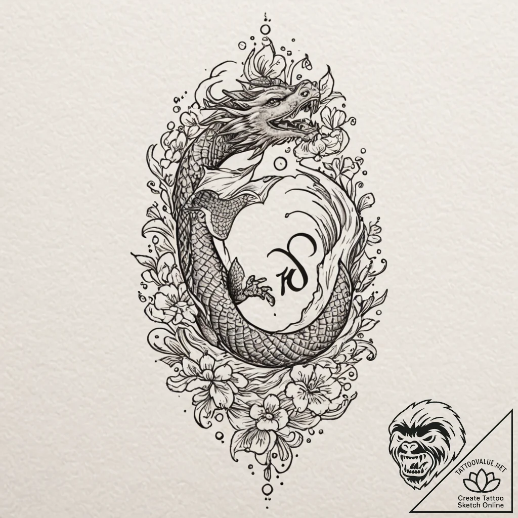 A detailed photo of a book's pages, with a si... - tattoo sketch (№1752984401_0, 20.07.2025 04:06) — tattoovalue.net