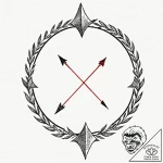 Tattoo sketch “i see” text for sagittarius, w… – tattoo sketch (№1752984825_0, 20.07.2025 04:13) — tattoovalue.net